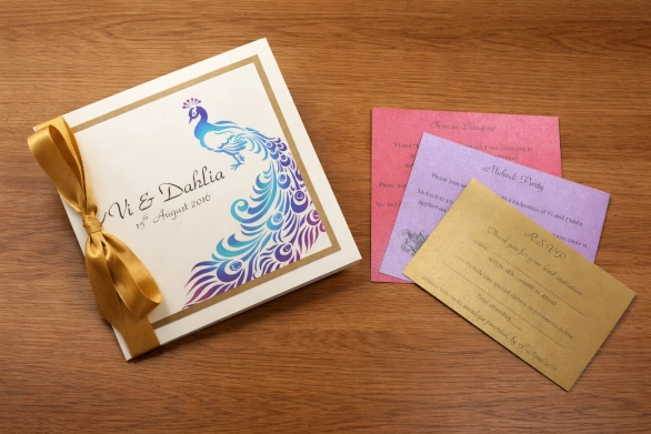 Personalised wedding invitations, Essex