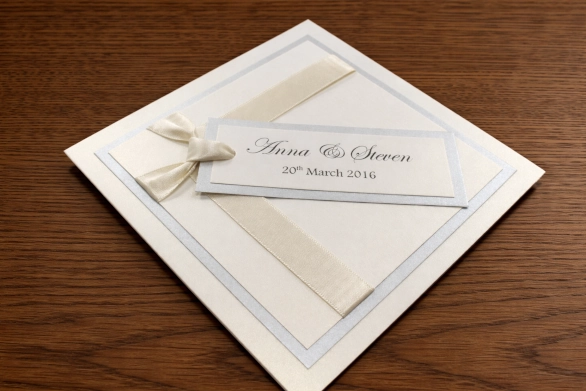 Anna & Steven form Colchester Beautiful Wedding Invitations 