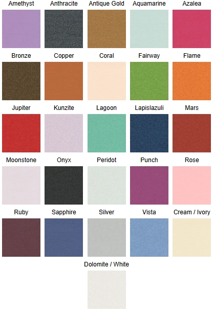 Wedding Invitation Card Colours