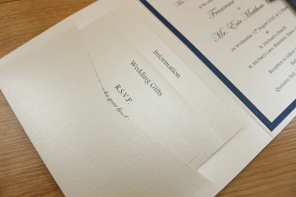 Pocketfold Wedding Invitations