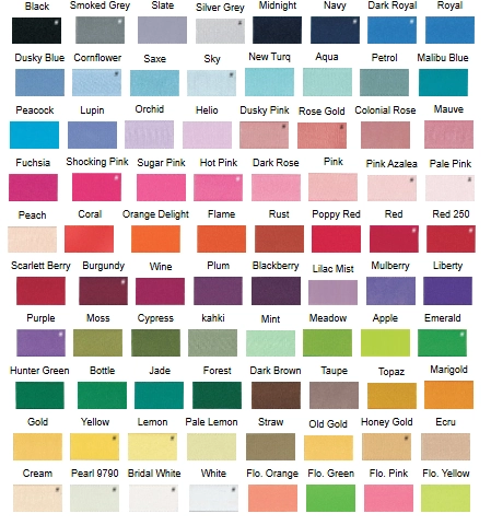 Wedding Invitation Ribbon Colours
